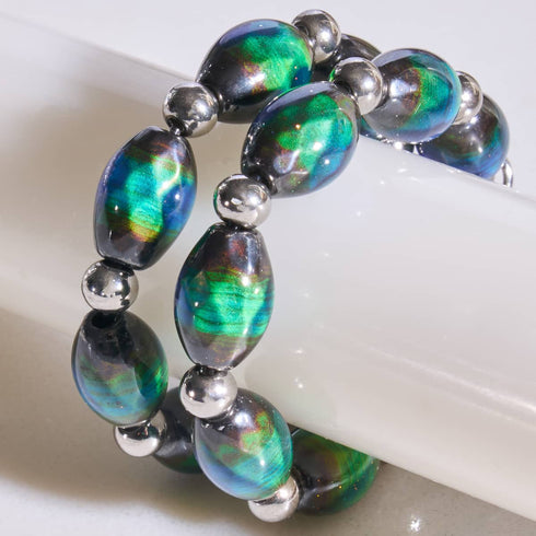 Chromata | Stimmungsstein-Fabergé-Armband